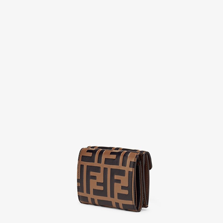 Fendi premium wallets detail and craftsmanship close-up