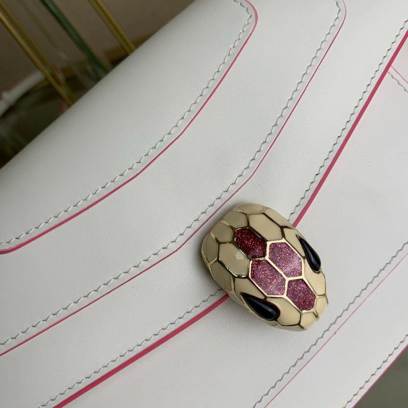 Structured Faux Leather Handbag - Sleek Minimalist Lines | Women's Designer-Inspired Purse #1716 - styled full view (image 7) of designer-inspired handbag