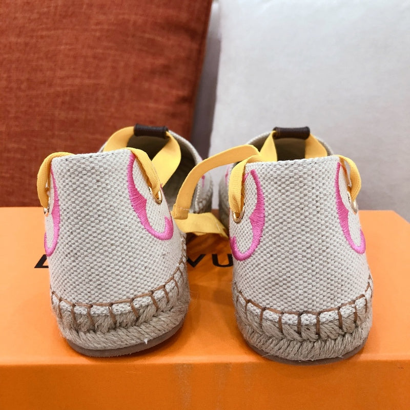 Louis Vuitton Beige Ankle Boots - Toe Detail View