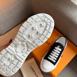 Louis Vuitton Tan Pointed-Toe Flats - Lifestyle Styling Shot