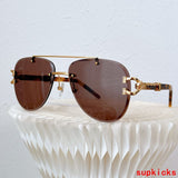 Front view of Cartier unisex sunglasses