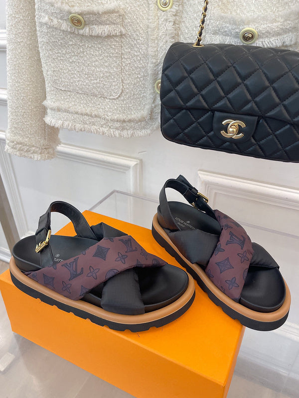 Louis Vuitton shoes Style 406 - close-up of premium designer craftsmanship