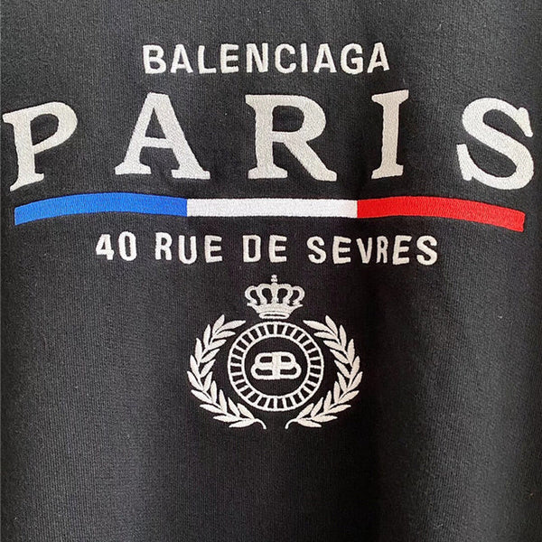 Close-up detail view of Balenciaga luxury piece style No.485