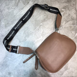 Polished Vegan Leather Handbag - Smooth Faux-Leather Exterior | Women's Premium Handbag #745 - alternate angle view (image 8) of designer-inspired handbag