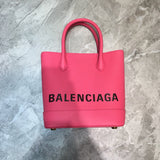 Effortless Premium PU Leather Handbag - Statement Silhouette | Women's Premium Handbag #919 - back view (image 4) of designer-inspired handbag
