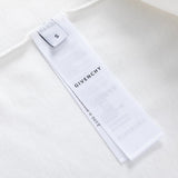 Front view of Givenchy luxury clothing with signature branding