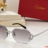 Front view of Cartier unisex sunglasses