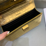 Statement Vegan Leather Handbag - Statement Silhouette | Women's Luxury Handbag #419 - alternate angle view (image 8) of designer-inspired handbag