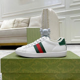 Gucci fresh white-and-black luxury sneakers view 9 streetwear statement look
