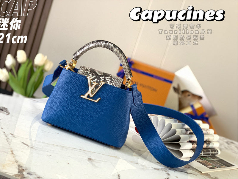 Side profile of premium statement women's handbag – women's premium purse