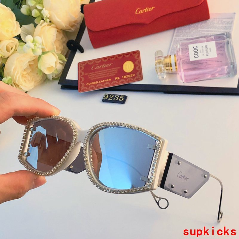 Lifestyle view of Cartier unisex sunglasses