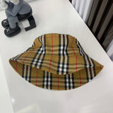 Side view of Burberry unisex cap