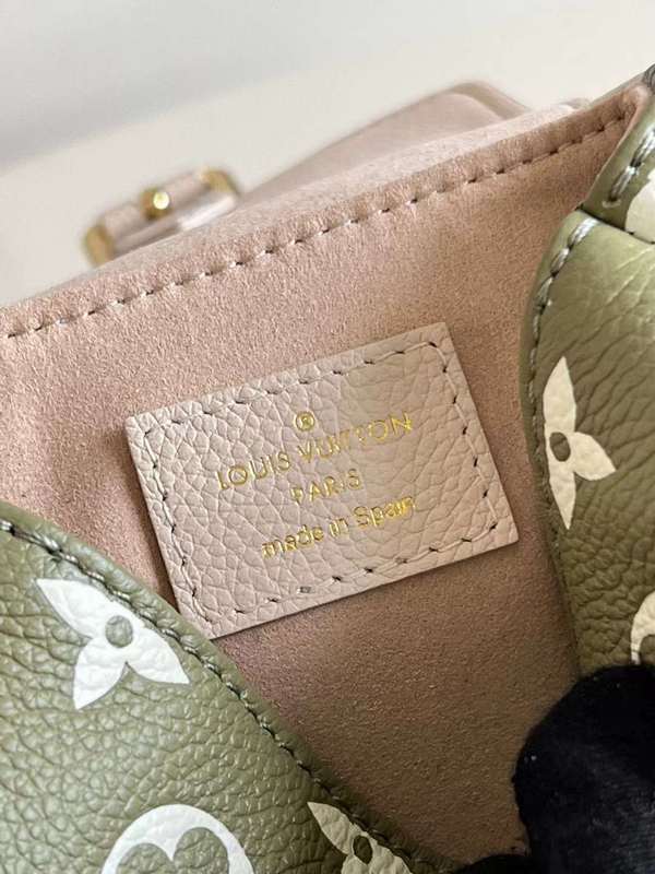 Side profile of signature polished women's handbag – women's premium purse