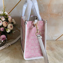 New Premium Monogram Tote Bag - Elegant Luxury Women's Designer Handbag - NM6416