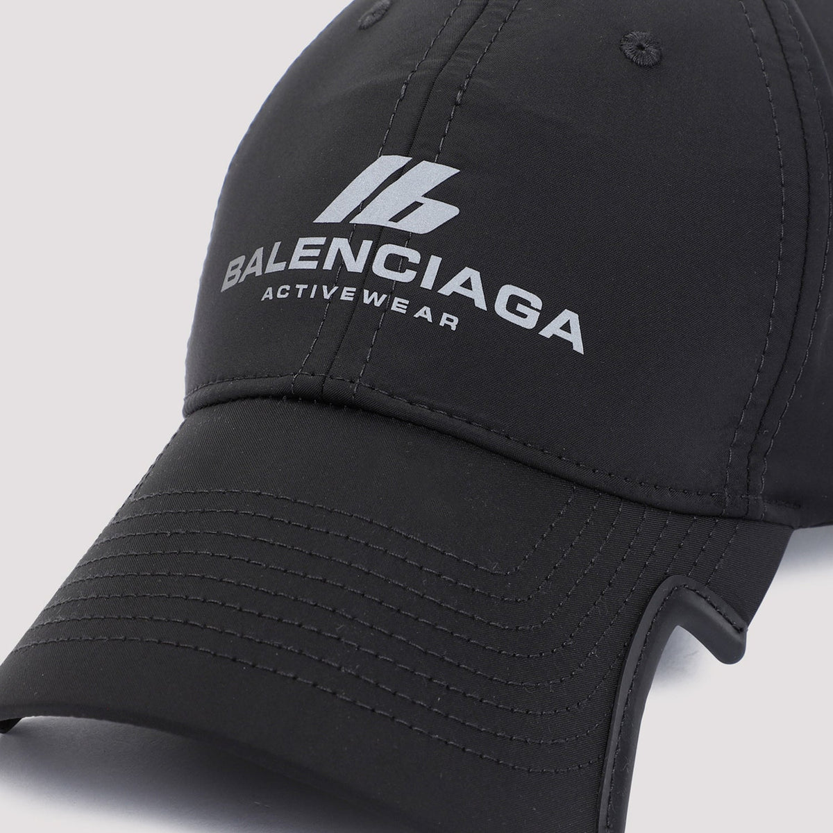 Close-up of Balenciaga miscellaneous hardware and fine stitching