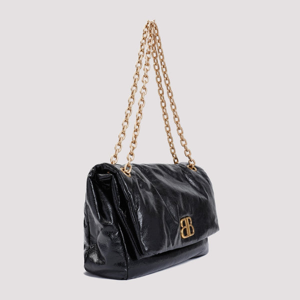 Balenciaga Bags? Balenciaga Monaco Chain Bag Women Luxury Designer Leather Handbag