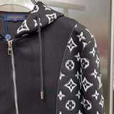 Full styled look of Louis Vuitton luxury clothing with label-forward styling
