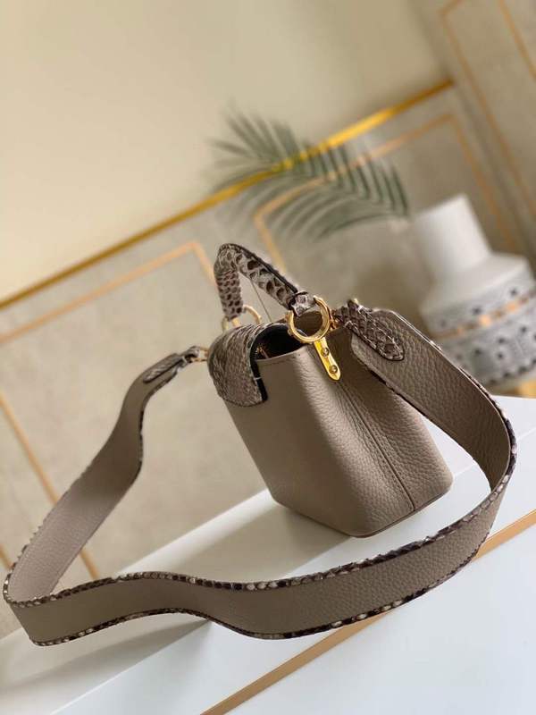 Close-up detail of modern refined women's handbag – women's designer-style accessory