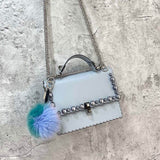 Ziva's Charm handbag – angled view (Standard Size)
