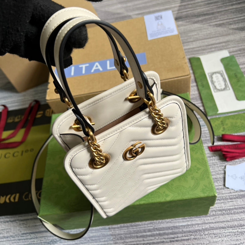 Side profile of chic refined women's handbag – women's premium purse
