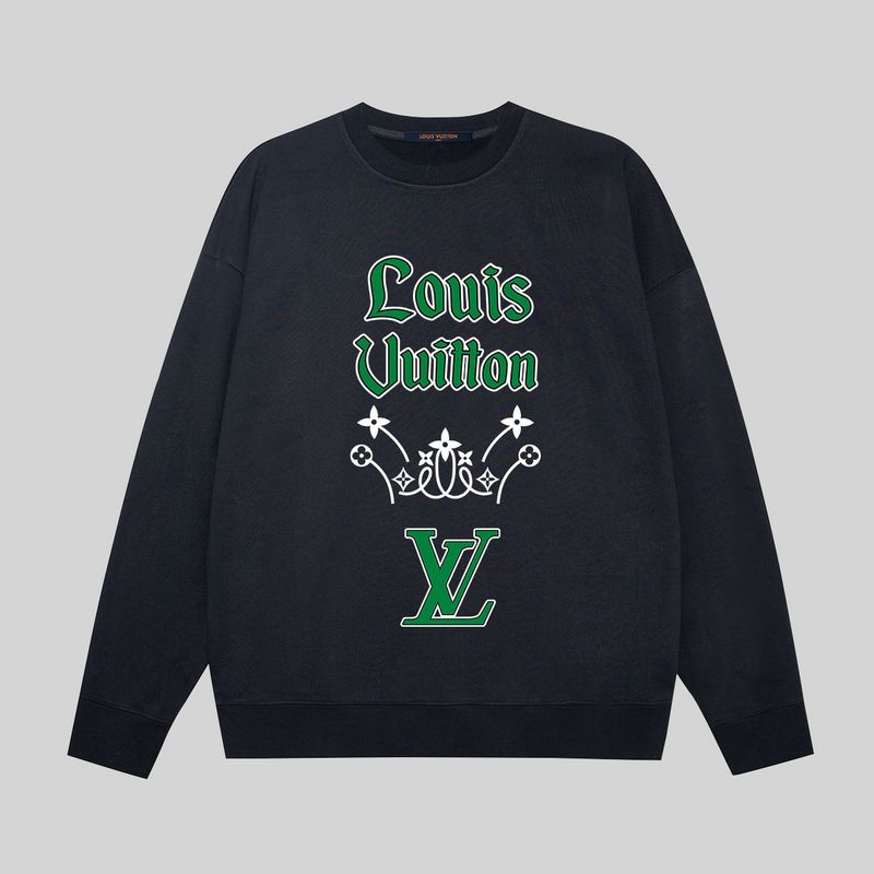 Front view of Louis Vuitton luxury clothing with streetwear-inspired cut