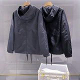 Side profile of Louis Vuitton luxury clothing with relaxed-fit cut