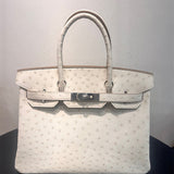Close-up detail of structured bag design