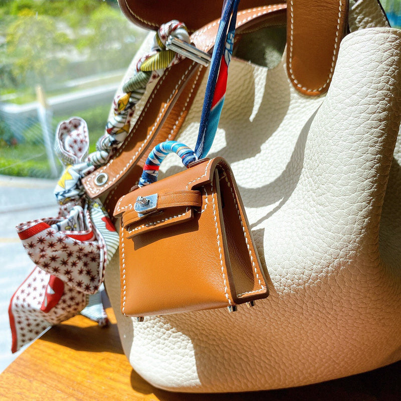 Close-up detail of contemporary bag design
