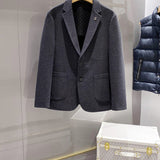 Front view of Louis Vuitton luxury clothing with relaxed-fit cut