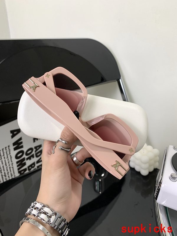 Lifestyle view of Louis Vuitton unisex sunglasses