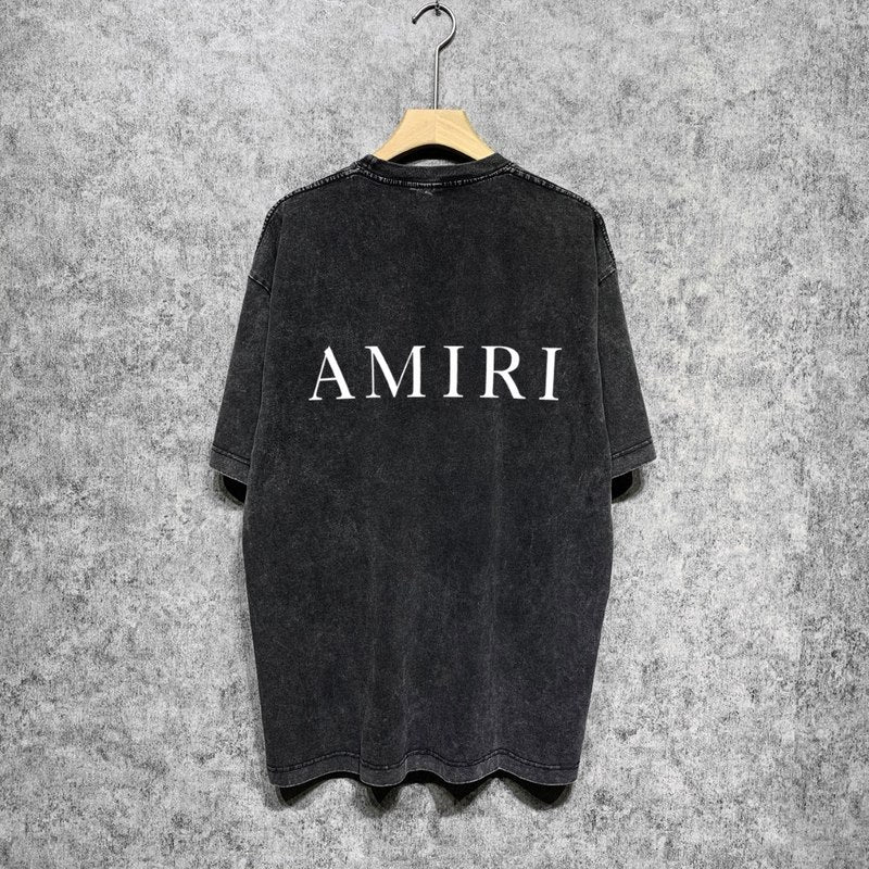 Amiri t-shirt front view designer style