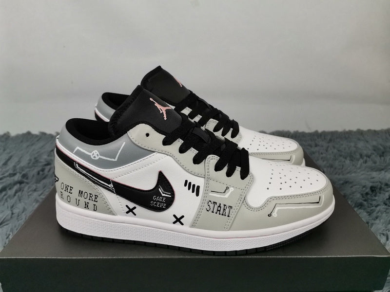 Nike soft grey luxury sneakers view 8 premium leather build