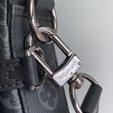 Top view of structured signature women's handbag – women's statement bag