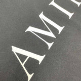 Close-up of Amiri hoodie craftsmanship