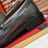 Hermes shoes Style 072 - close-up of premium leather craftsmanship