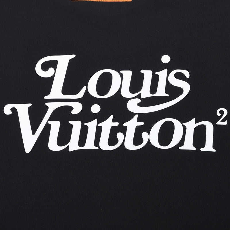 Side profile of Louis Vuitton luxury clothing with contemporary cut