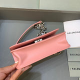 Sleek Premium PU Leather Handbag - Refined Silhouette | Women's Premium Handbag #423 - hardware and detail close-up (image 5) of designer-inspired handbag