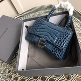 Close-up detail of sleek chic women's handbag – women's statement bag