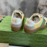 Gucci fresh white-and-black luxury sneakers view 7 minimalist modern build