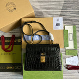 Front view of classic chic women's handbag – women's luxury handbag