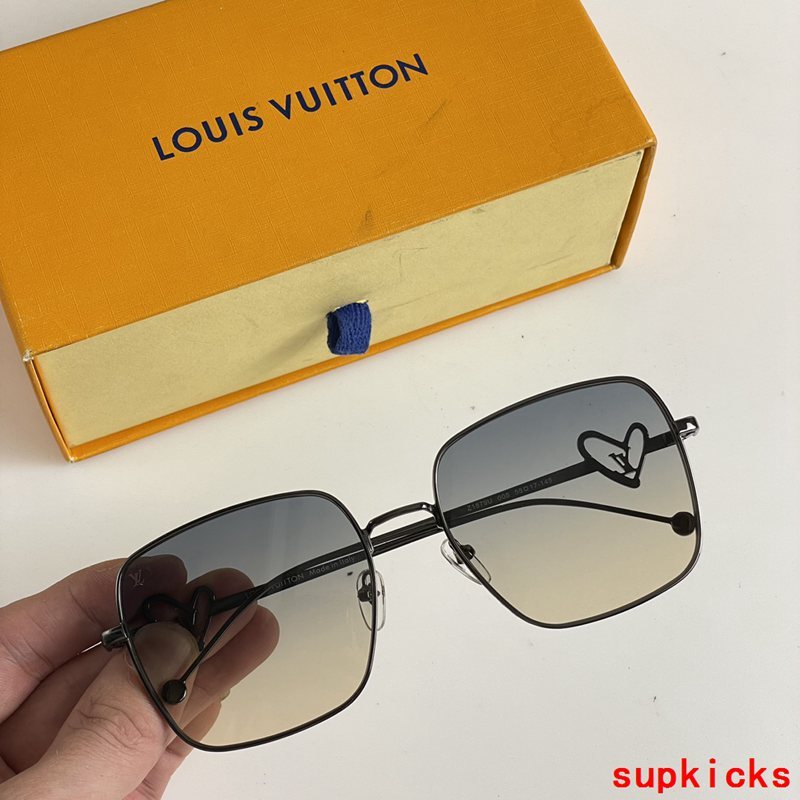 Front view of Louis Vuitton unisex sunglasses