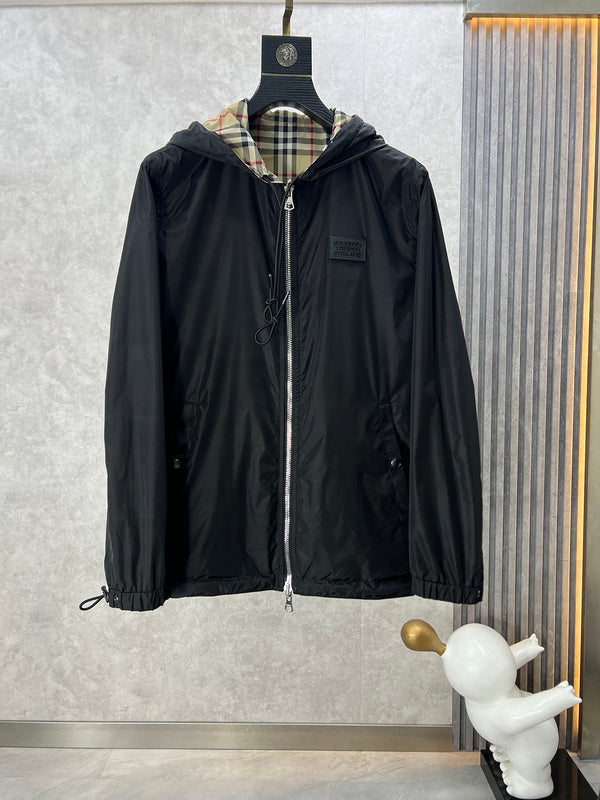 Burberry clothing close-up — premium authentic designer style