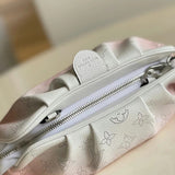 Handle and strap detail of chic modern women's handbag – women's premium purse
