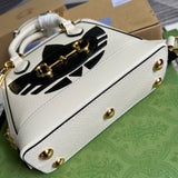 Side profile of premium refined women's handbag – women's luxury handbag