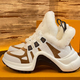 Louis Vuitton shoes Style 318 - back heel detail