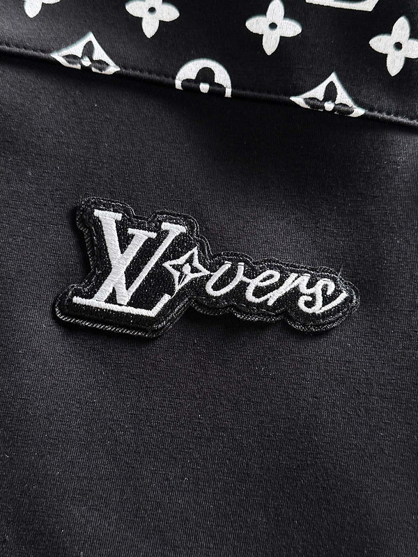 Full styled look of Louis Vuitton luxury clothing with runway-inspired design