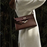 Close-up detail of modernist bag design