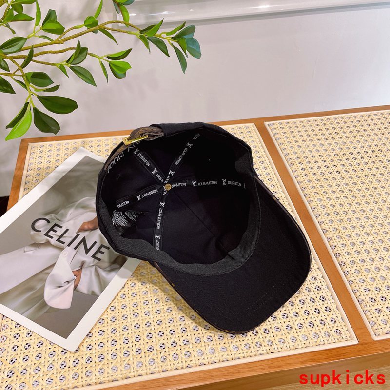 Side view of Louis Vuitton unisex cap