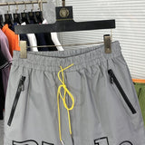 Full styled look of Rhude luxury clothing with runway-inspired design
