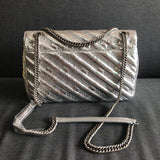 Effortless Vegan Leather Handbag - Refined Silhouette | Women's Fashion Handbag #802 - interior view (image 6) of designer-inspired handbag